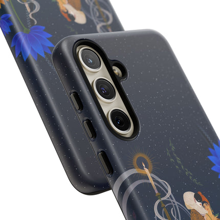 🌙🕯️ The Lady Of The Midnight Garden Phone Case – Art Deco Nocturne