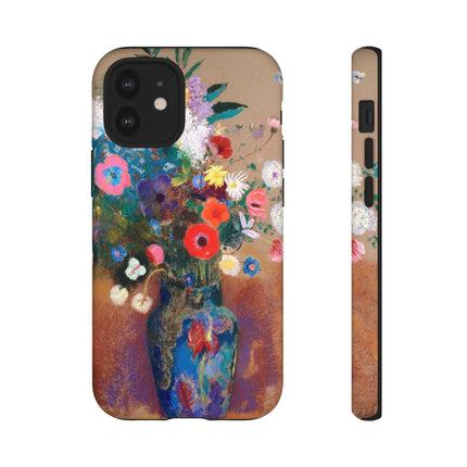 Bouquet of Flowers by Odilon Redon Phone Cases