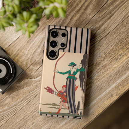 L'Arc Rouge by George Barbier Phone Cases