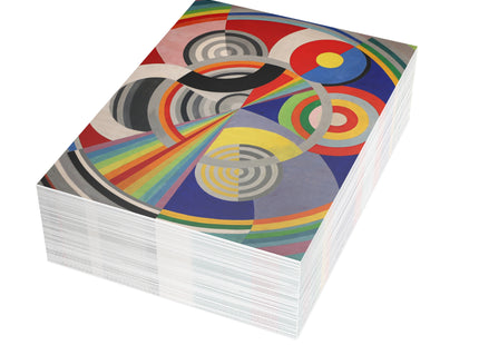 Rythme No. 1 by Robert Delaunay Postcard Bundles (envelopes included)