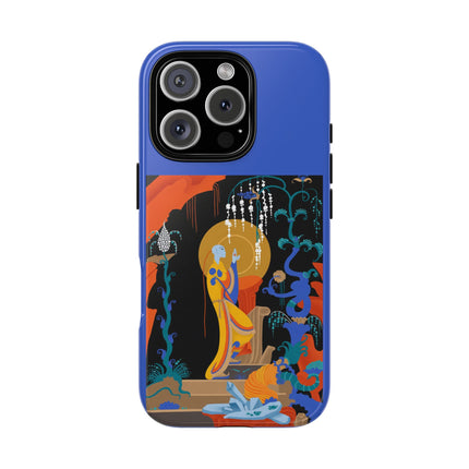 Mystic Oracle Phone Case – Sacred Glow & Eternal Grace
