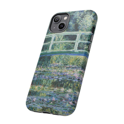 Water Lilies and Japanese Bridge by Claude Monet Phone Cases