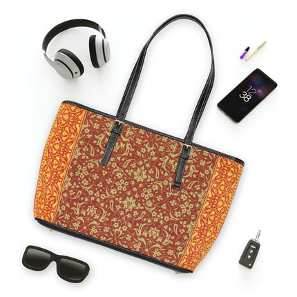 Arabesques by Émile Prisse d'Avennes PU Leather Shoulder Bag