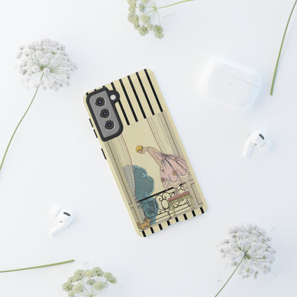 Falbalas et fanfreluches, La Souris by George Barbier Phone Cases