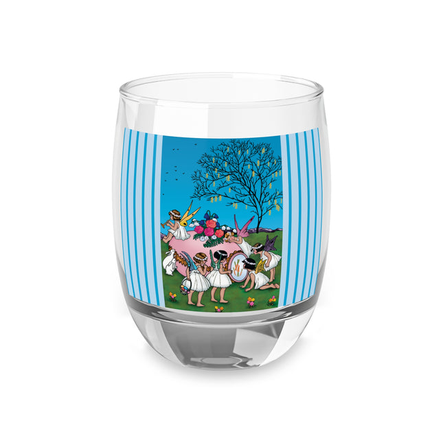 Enchanted Easter Gathering Whiskey Glass