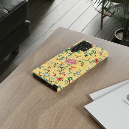 Flower Illustration by Owen Jones Phone Cases