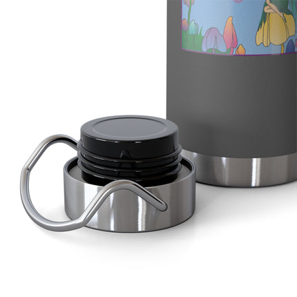 Blossoming Fairy Magic Copper Vacuum Insulated Bottle, 22 oz