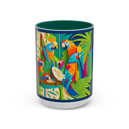 Colorful Macaws Colorful Mugs (11oz, 15oz)