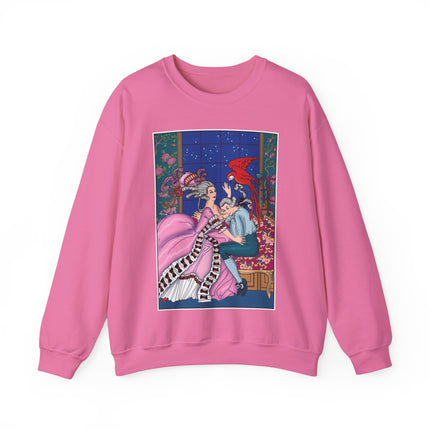 The Jealous Parrot by George Barbier Heavy Blend™ Crewneck Sweatshirt