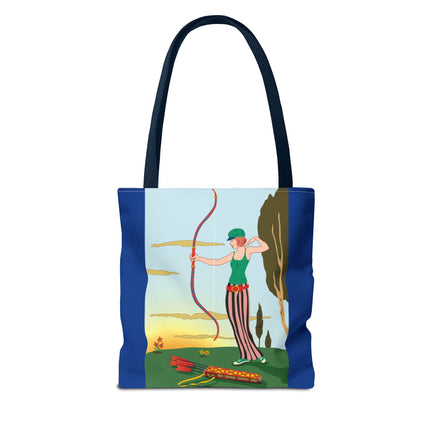 An Archer's Pursuit of Excellence Tote Bag (AOP)