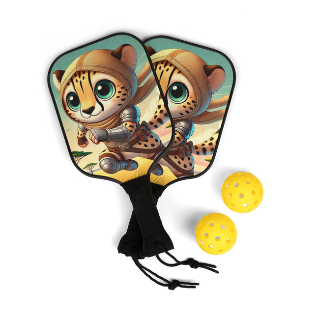 Swift Cheetah Pickleball Kit – Speed, Adventure & Adorable Energy
