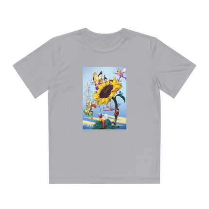 Sunflower Fairies by Margaret Tarrant Youth Competitor Tee – Golden Garden Magic & Storybook Wonder