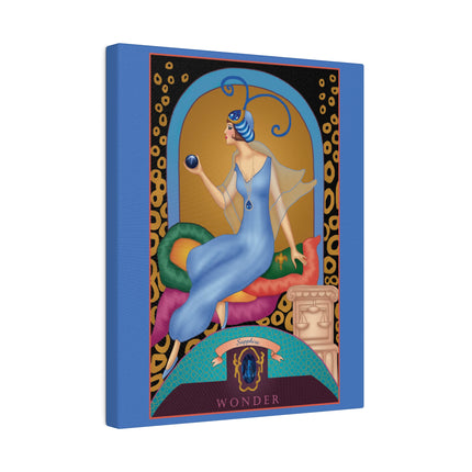 September & Sapphire – Sofia Chiostri’s Celestial Art Deco Canvas