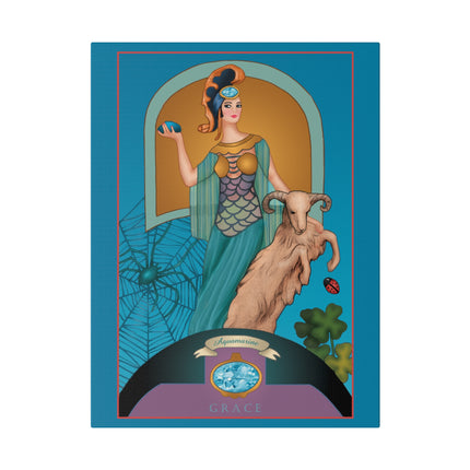 March & Aquamarine – Sofia Chiostri’s Oceanic Gem Portrait