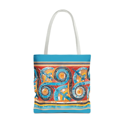 Reproduction of S-Spiral Frieze by Emile Gilliéron Tote Bag (AOP)