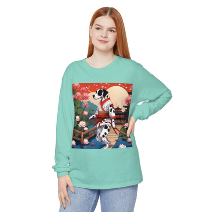 Doberman of the Rising Sun Long Sleeve T-Shirt