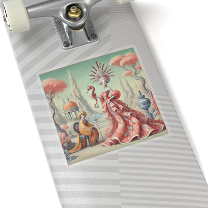 The Seahorse Court Kiss-Cut Stickers (4 Sizes)