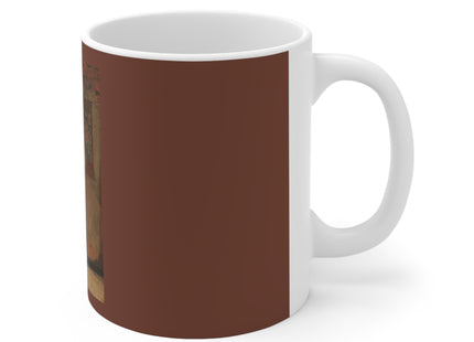 A Buddhist Lama at a Feast at Pemionchi Monastery by Vasily Vereshchagin Ceramic Mug 11oz