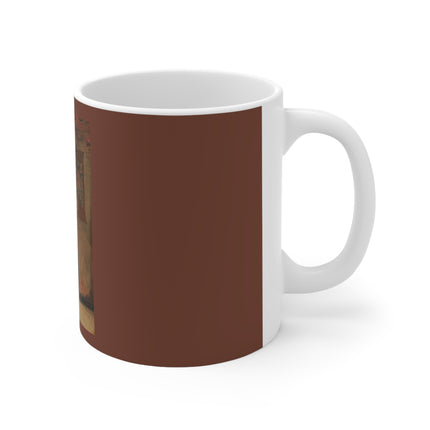 A Buddhist Lama at a Feast at Pemionchi Monastery by Vasily Vereshchagin Ceramic Mug 11oz