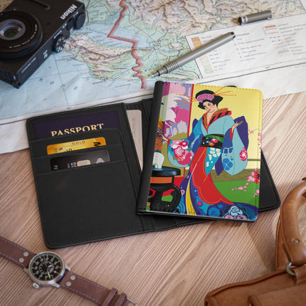 A Timeless Journey by Umberto Brunelleschi Passport Cover