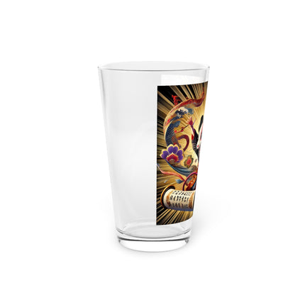 Theatrical Mouse on a Mission Glass, 16oz