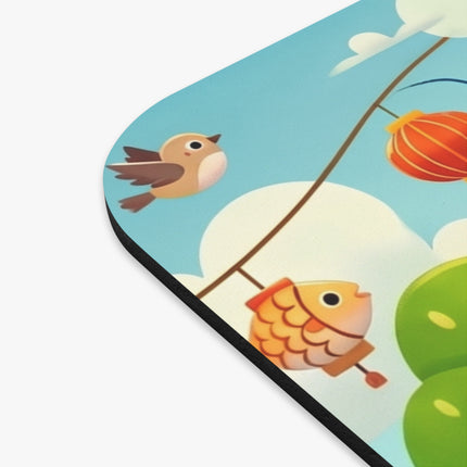 The Rolling Along Together Mouse Pad – Friendship, Fun & Playful Adventure