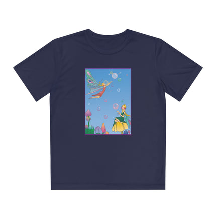 Blossoming Fairy Magic Youth Competitor Tee – Tulip Dreams & Whimsical Wonder