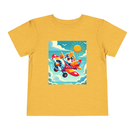 Joyful Bird Aviator Toddler Short Sleeve Tee