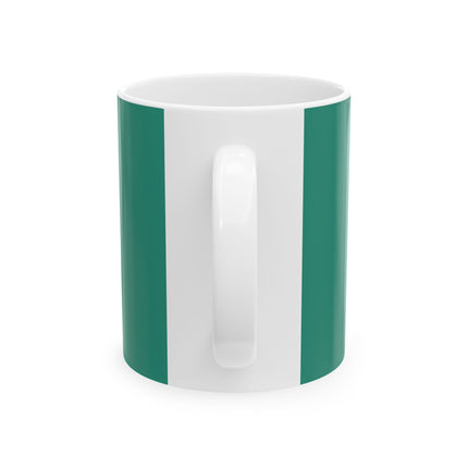 Golden Serenity Ceramic Mug 11oz