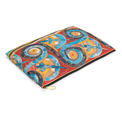 Reproduction of S-Spiral Frieze Accessory Pouch – Emile Gilliéron Mycenaean Motif Design