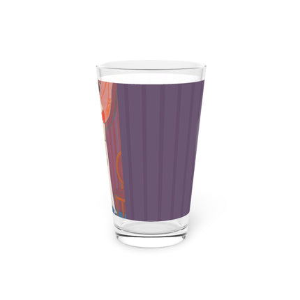 L’Entracte by Georges Lepape Glass, 16oz