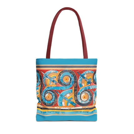Reproduction of S-Spiral Frieze by Emile Gilliéron Tote Bag (AOP)