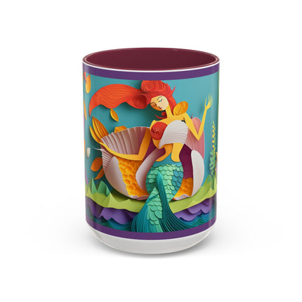 Charming Mermaid Colorful Mugs (11oz, 15oz)