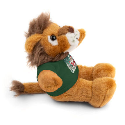 Santa's Joyful Night Stuffed Animals with Tee