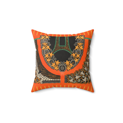 La décoration moderne dans le textile Pl. 6 by Gaston Charlet Spun Polyester Square Pillow
