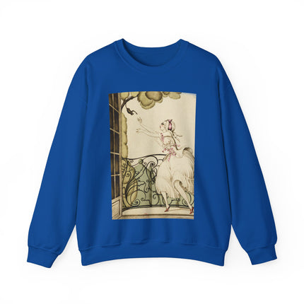 Sur talons rouges (On Red Heels) pl 02 by Gerda Wegener Heavy Blend™ Crewneck Sweatshirt