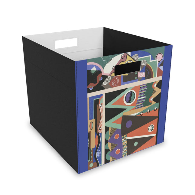 Collection decors et couleurs Pl.03 by Georges Valmiers Felt Storage Box