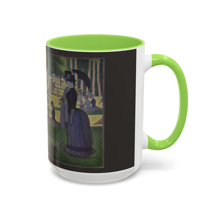 A Sunday on La Grande Jatte by Georges Seurat Colorful Mugs (11oz, 15oz)