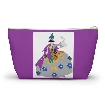 Masquerade Marquise Cosmetic Bag – Art Deco Glamour & Carnival Mystique