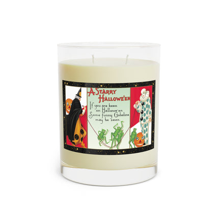 A Starry Halloween Scented Candle - Full Glass, 11oz