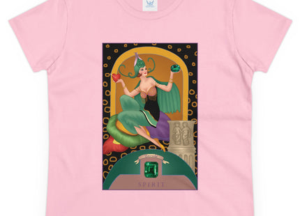 May & Emerald (from the Gem Series) by Sofia Chiostri Women's Midweight Cotton Tee