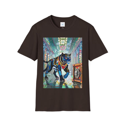 Cyber Panther's Hunt Softstyle T-Shirt