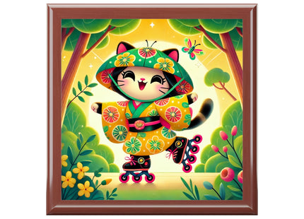 Firefly Dance on Wheels Jewelry Box