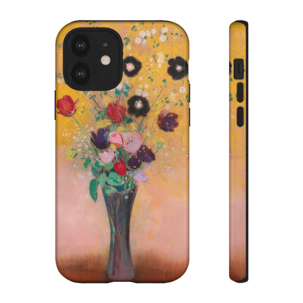 Vase of Flowers by Odilon Redon Phone Cases