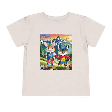 Animal Athletes Toddler Short Sleeve Tee