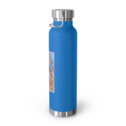 Fairy Whispers of the Sea Copper Vacuum Insulated Bottle, 22 oz