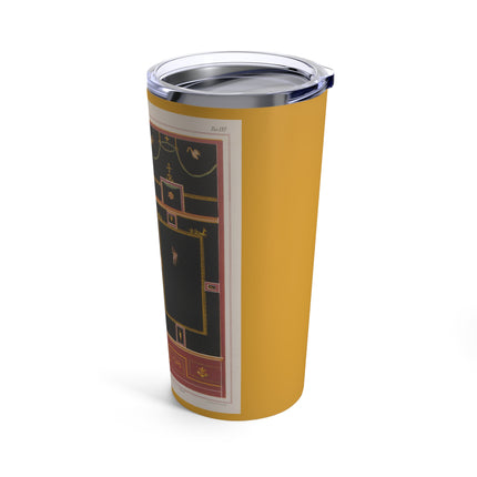 Pompeii Walls Pl.04 by Victor Steeger Tumbler 20oz