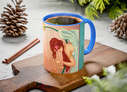 Heavenly Angel Duet Colorful Mugs (11oz, 15oz)