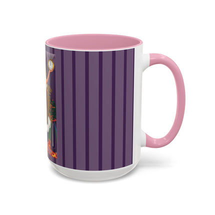 Countdown to Christmas Elegance Colorful Mugs (11oz, 15oz)