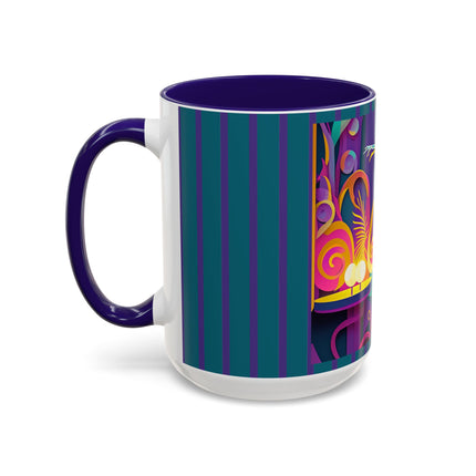 Dance of the Skeleton Ballerinas Colorful Mugs (11oz, 15oz)